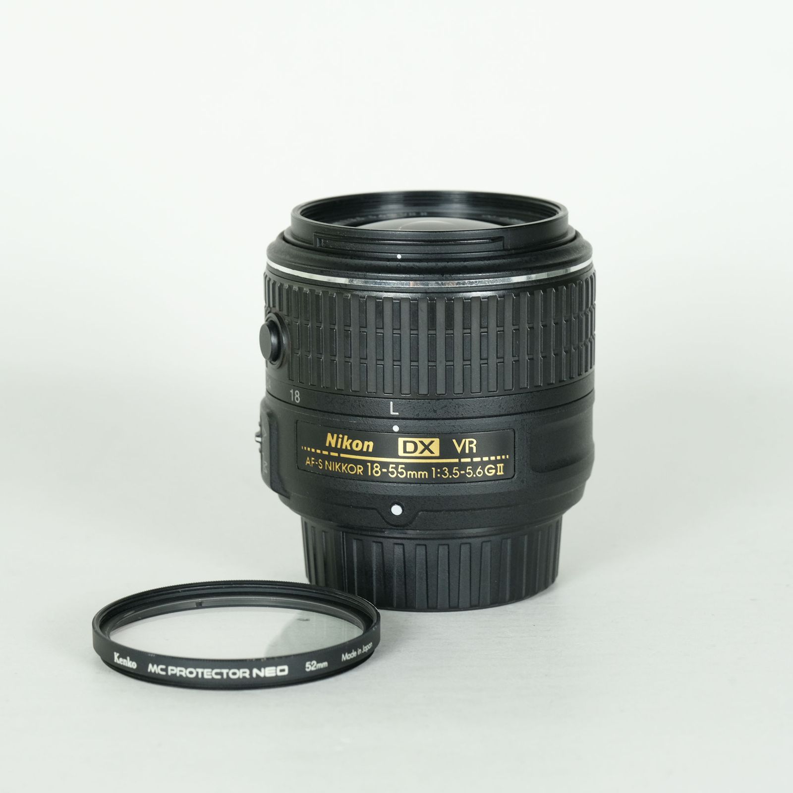 [良品 | フィルター付] Nikon AF-S DX NIKKOR 18-55mm f3.5-5.6G VR II | Nikon Fマウント