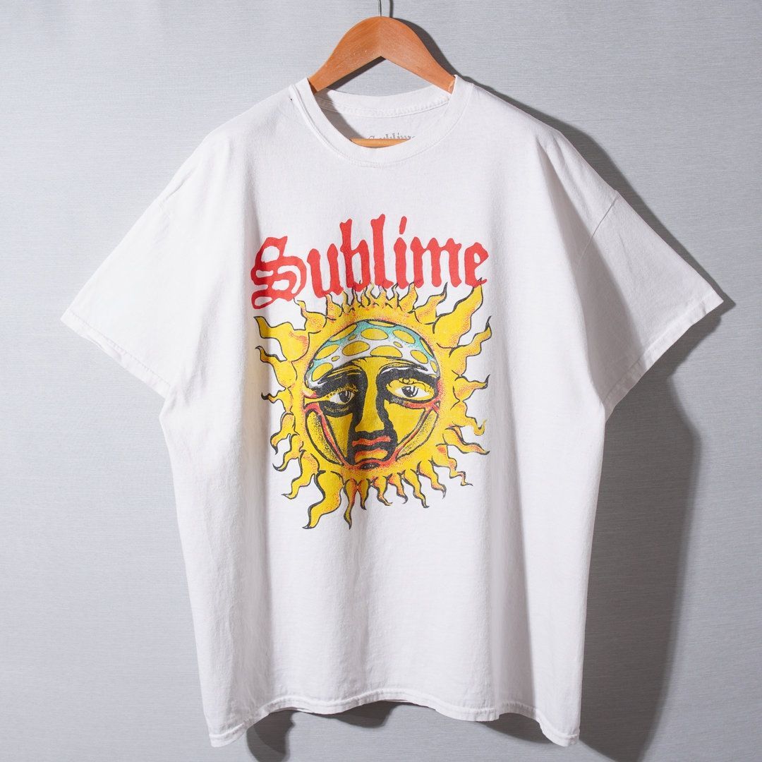 サブライム Sublime Tシャツ XL ホワイト サンロゴ バンT ロックT