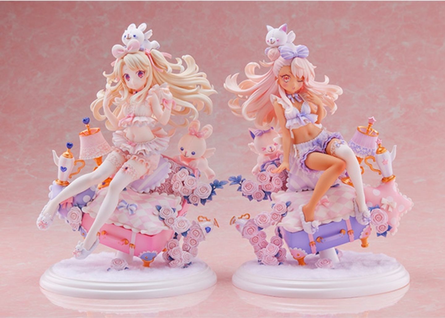 2体セット イリヤ クロエ ルームウェアVer. イリヤスフィール・フォン・アインツベルン クロエ・フォン・アインツベルン 1/7スケールフィギュア / Fate/kaleid liner Prisma☆Illya プリズマ☆ファンタズム クレーネル