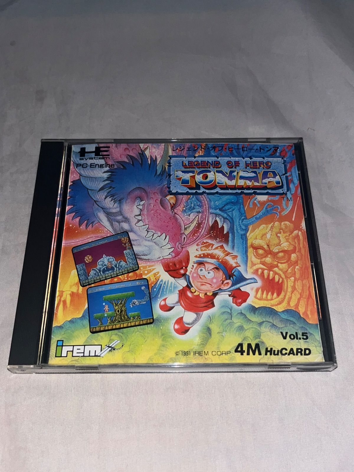 【レア】レジェンド・オブ・ヒーロー・トンマ　★PCエンジン★