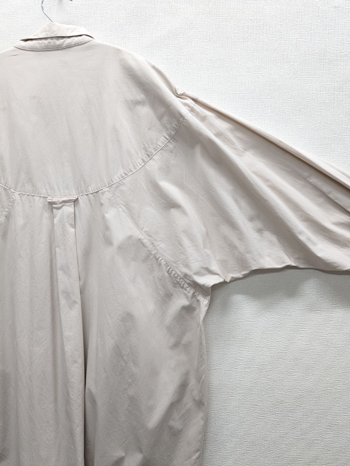 美品】ヤッコマリカルド yaccomaricard ピンタック シャツワンピース