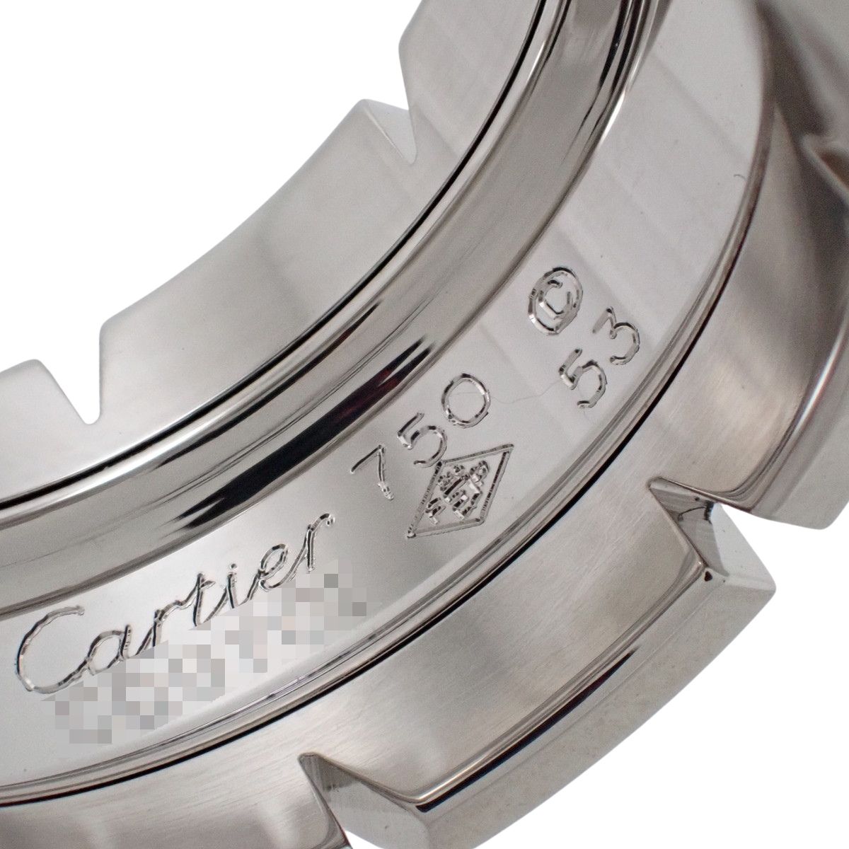 CARTIER(カルティエ) タンクフランセーズ ラージ リング ホワイト