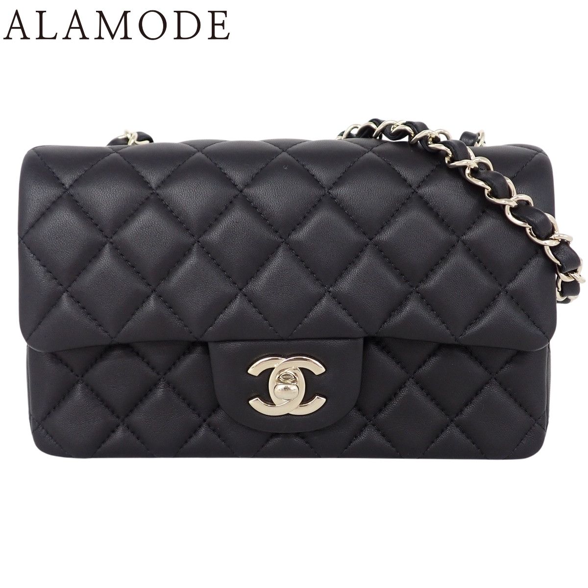 CHANEL(シャネル) マトラッセ ココマーク チェーンショルダーバッグ ショルダーバッグ 肩掛け シングルフラップ 20 ミニマトラッセ ブラック黒 シャンパンゴールド金具 レディース 40803003414【中古】【アラモード】 371,171円