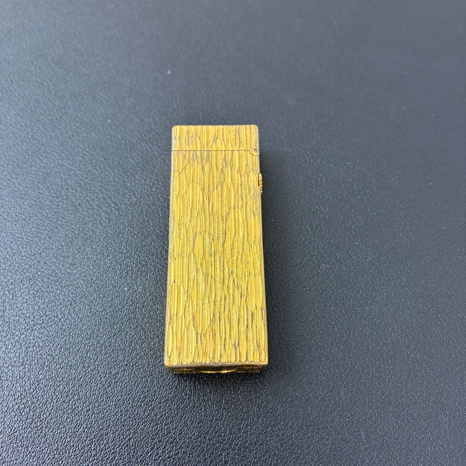 HQ-77】Dunhill ダンヒル ガスライター ゴールド 着火〇 ヴィンテージ