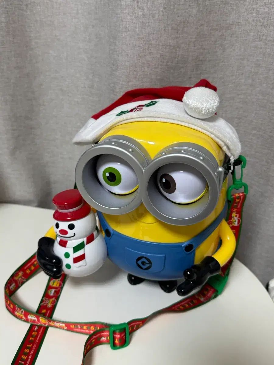 USJ Limited Model Minions Cubo de palomitas de maíz navideño Universal Japón