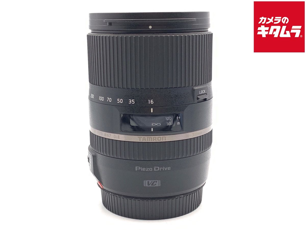 【中古】 【難あり品】 タムロン 16-300mm F/3.5-6.3 Di II VC PZD MACRO キヤノン用 (Model B016)