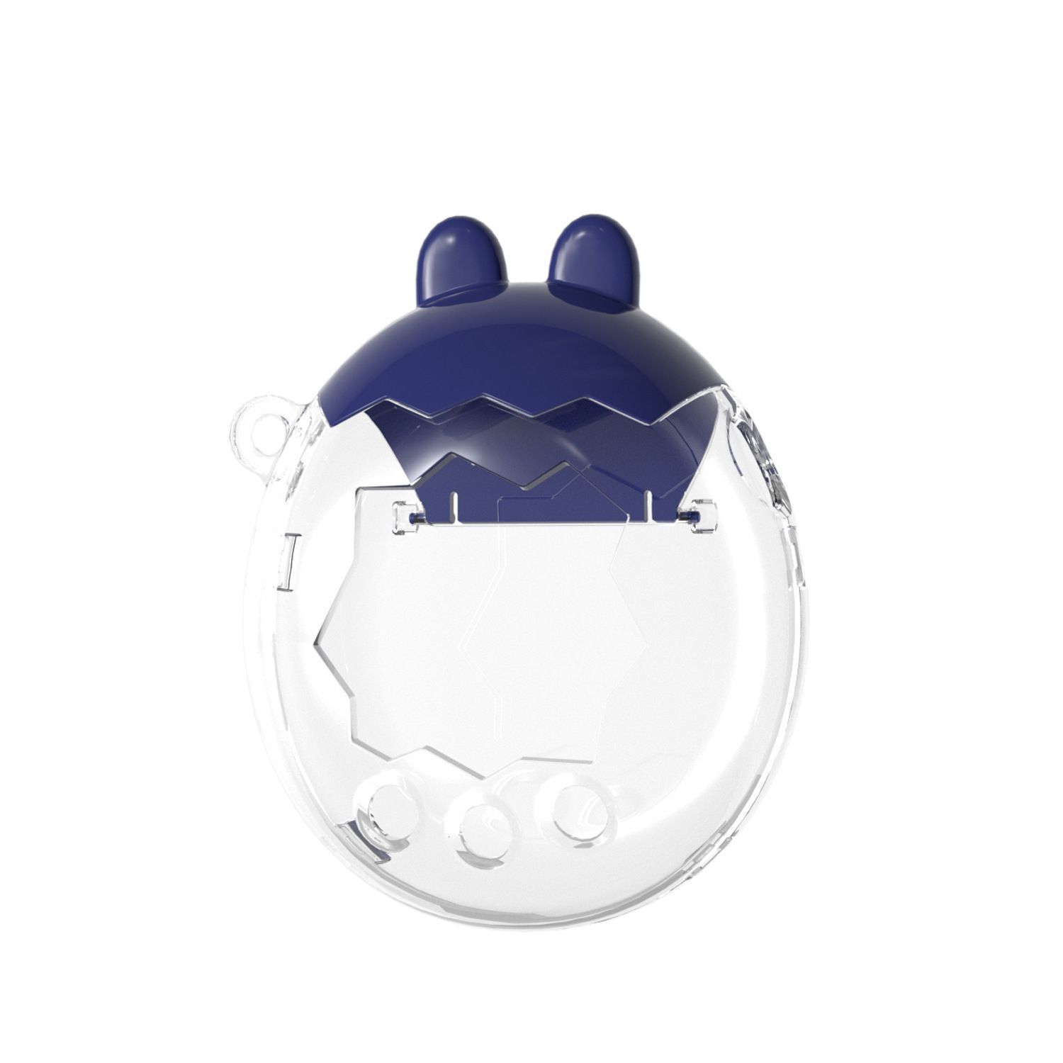 [Brand New] Tamagotchi Paradise Cover, Mamecchi Transparent Case, Tamagochi Paradise, Clear Case, Shockproof, Shockproof, PC Material, Strap Compatible, Stylish, Portable Game Console Protective Cover with Lid, Hard Case