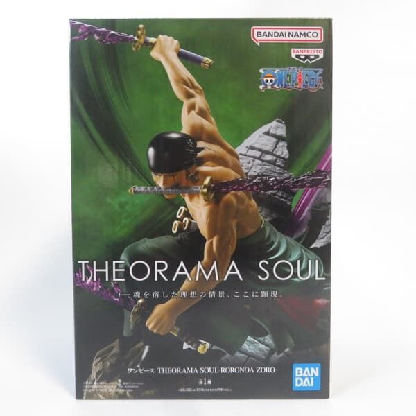 Figura THEORAMA SOUL One Piece Roronoa Zoro BANDAI NAMCO/BANDAI NAMCO usada sin abrir pr05255