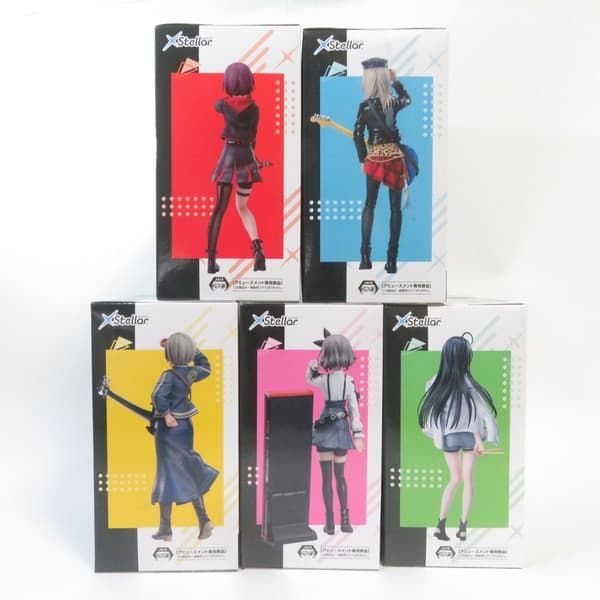 中古 未開封品 Xstellar ガールズバンドクライ 井芹仁菜/河原木 桃香/安和 すばる/ルパ/海老塚 智 5体セット SEGA/セガ フィギュア pr05262 中古 未開封品 Xstellar ガールズバンドクライ 井芹仁菜/河原木 桃香