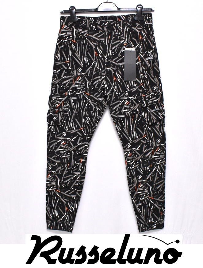 新品 ラッセルノ ゴルフ スキニー ロングパンツ バレット XL 6 定価2万8600円】新品 ラッセルノ ゴルフ スキニー ロングパンツ