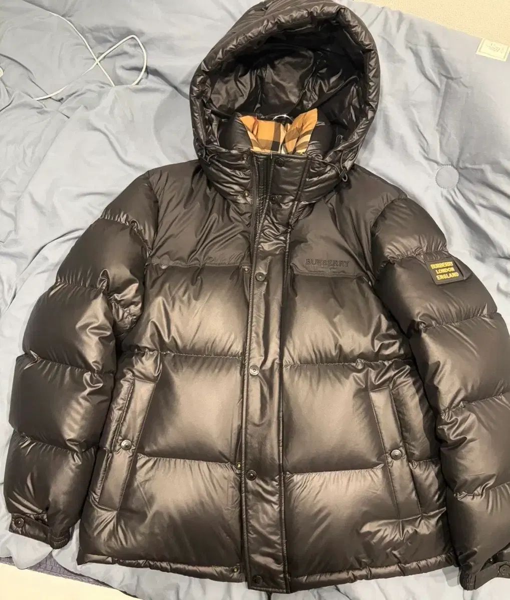 バーバリー サイズ 54 XL グース ダウン ブラック