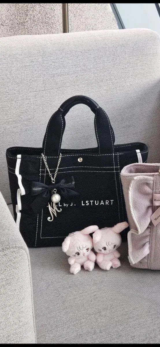 JILL STUART ジルスチュアート ブラック トートバッグ JILL by JILL STUART ジルスチュアート スナ系 量産型 地雷系 日本ブランド GRL