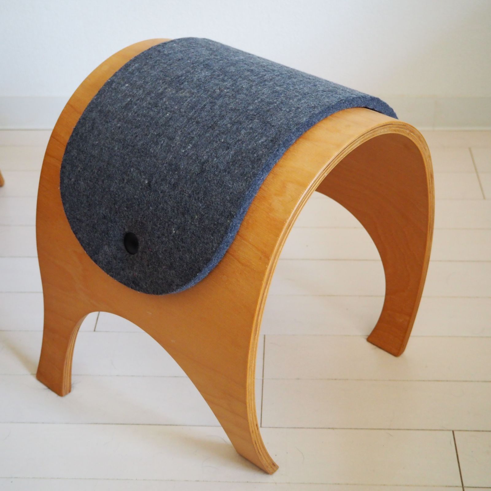 CONDE HOUSE スツール TOMTE 2脚セット 中古】CondeHouse/カンディハウス/TOMTE/トムテスツール/大小セット