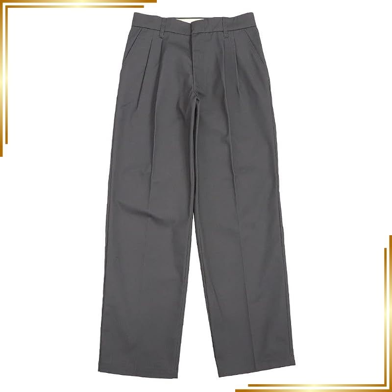【新品】 レッドキャップ ツータックパンツ メンズ REDKAP PT38 ワークパンツ ボトムス ズボン 無地 ブランド アメカジ ファッション かっこいい チノパン チャコール グレー W34×L30