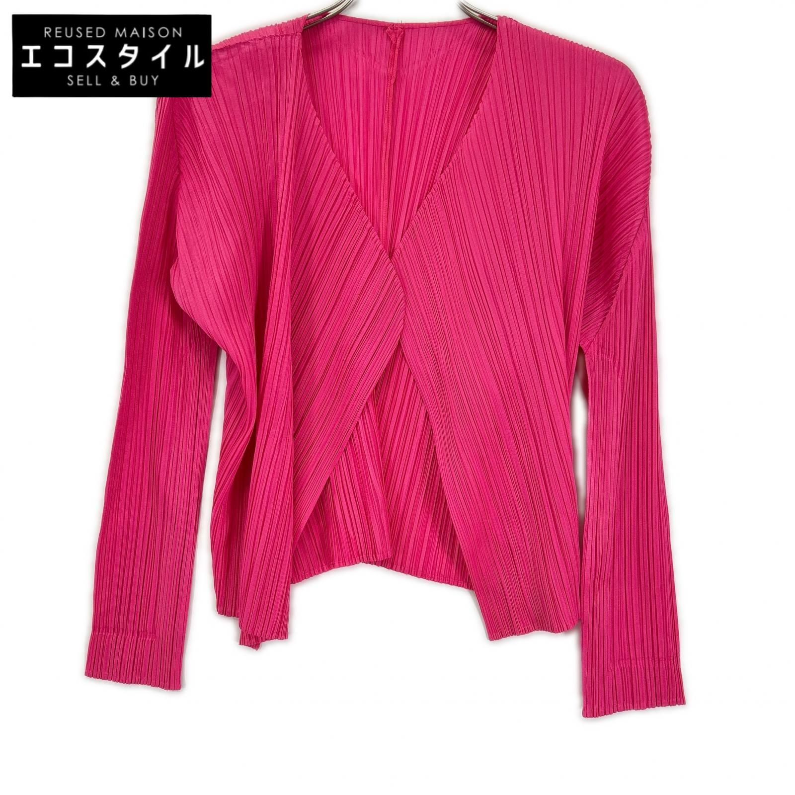 ISSEY MIYAKE　イッセイミヤケ　ピンク PP71-J0802 IKKO TANAKA カーディガン　3 24,668円