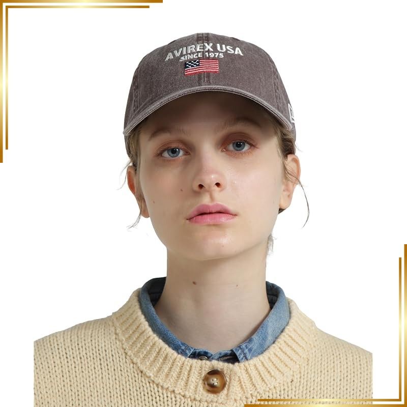 【新品】 [アヴィレックス] AVIREX × NEWERA 9TWENTY POLO CAP U.S.A FLAG ナイントゥエンティー ポロ キャップ アメリカ国旗 メンズ F 050 ブラウン 783-6174011 7,066円