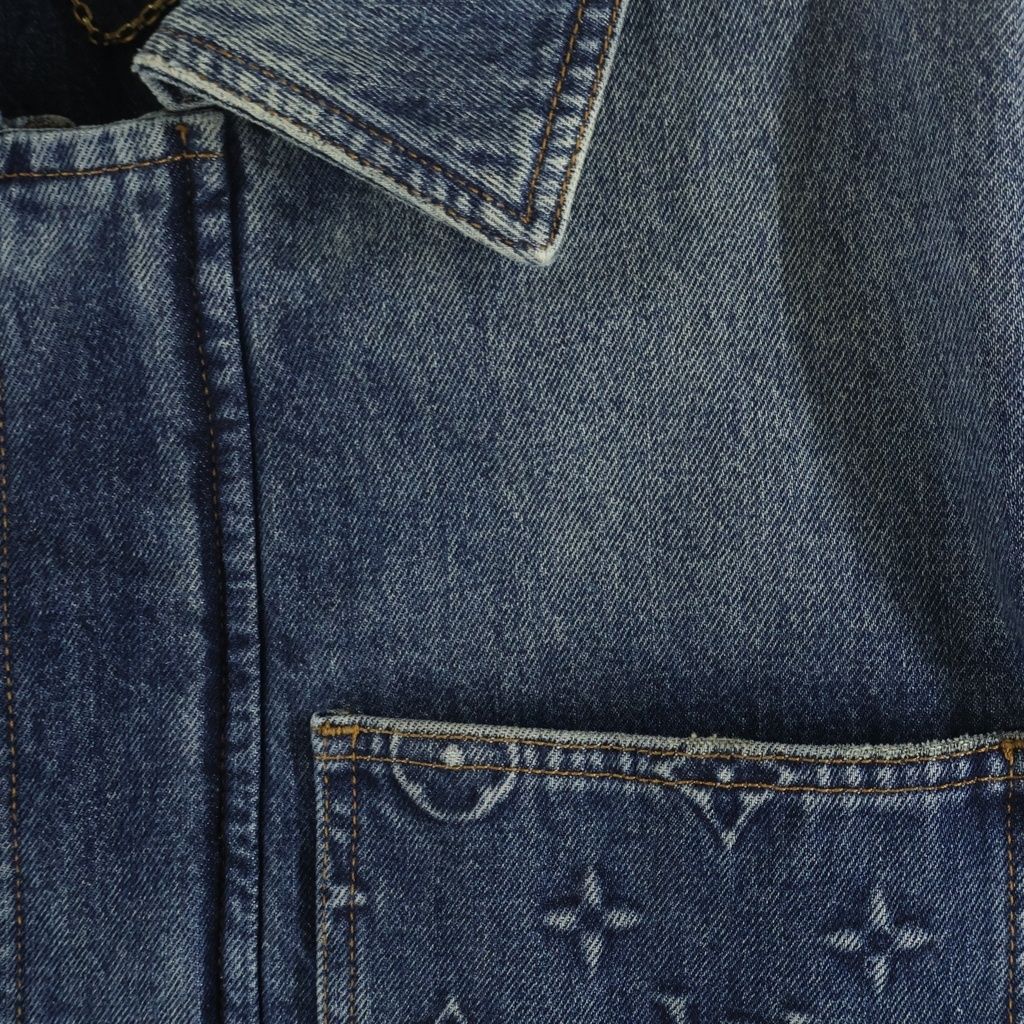 LOUIS VUITTON (ルイヴィトン) 23AW MONOGRAM DENIM WORKWEAR ZIPUP