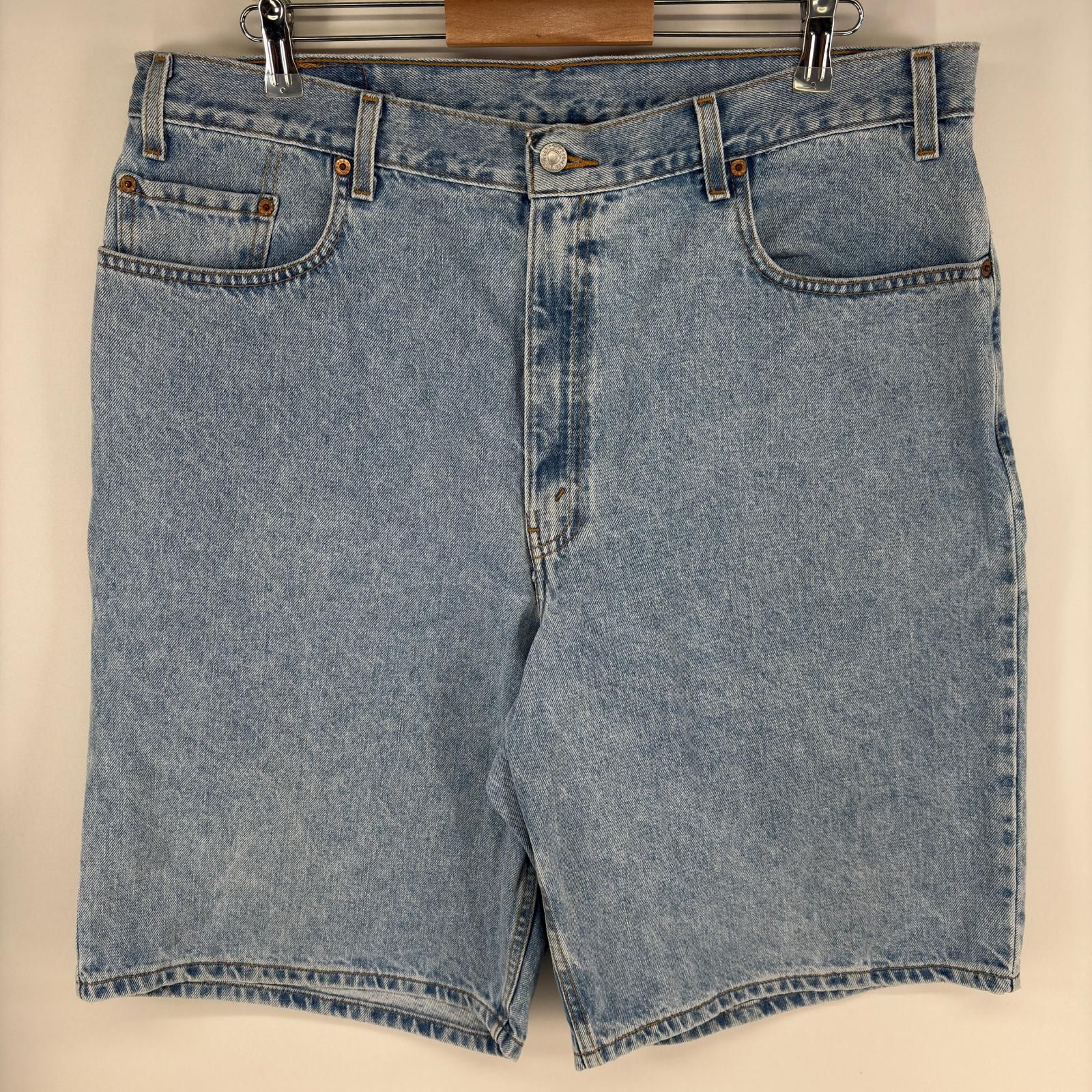 古着 90's/90年代 リーバイス Levi's パンツ テーパード バギー デニム ジーンズ ショーツ ハーフパンツ w40 ブルー系 メンズ 6,776円