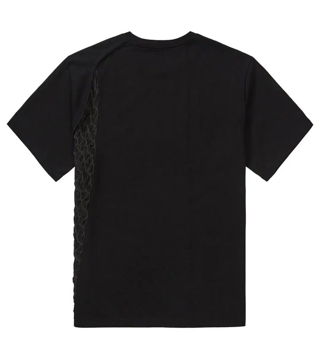 XS S M L XL 엑슬림 シークエンス スパンコール 半袖 Tシャツ ブラック