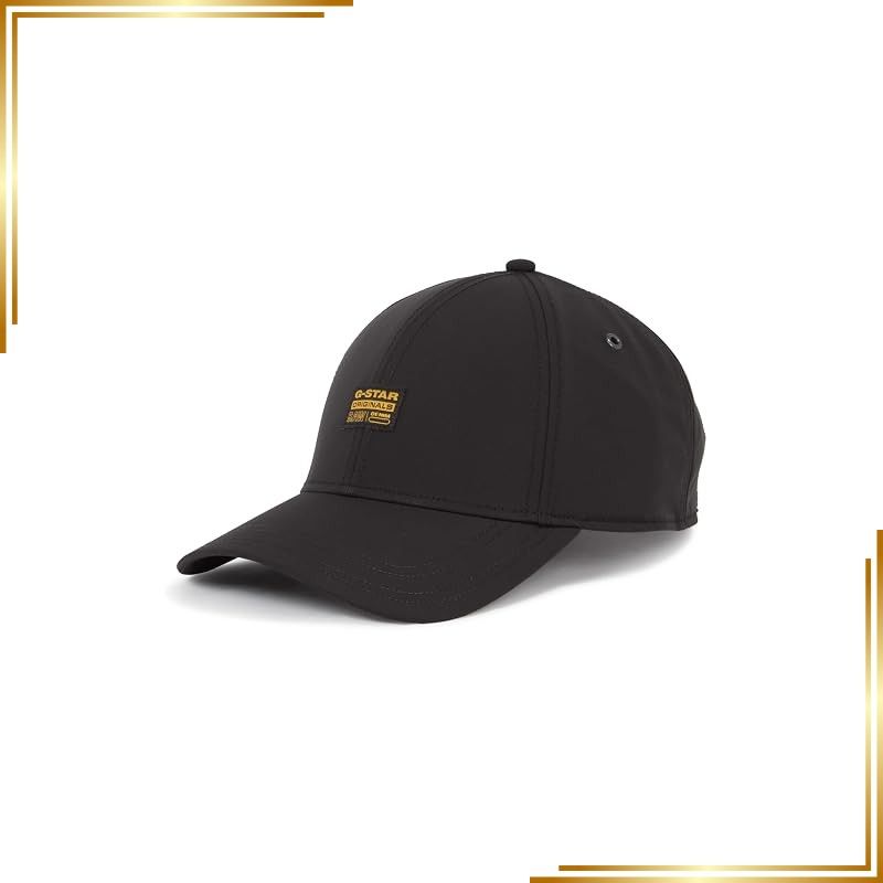 【新品】 [ジースターロゥ] キャップ 帽子 Picket stretch micro tech r wr/dk black ブラック Originals Baseball Cap D03219-D908-6484-PC