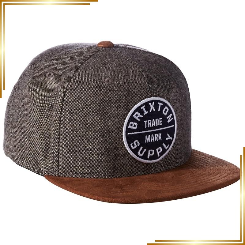 【新品】 (ブリクストン) BRIXTON スナップバックキャップ OATH 3 SNAP BACK CAP 帽子 GYCP グレー Free Size