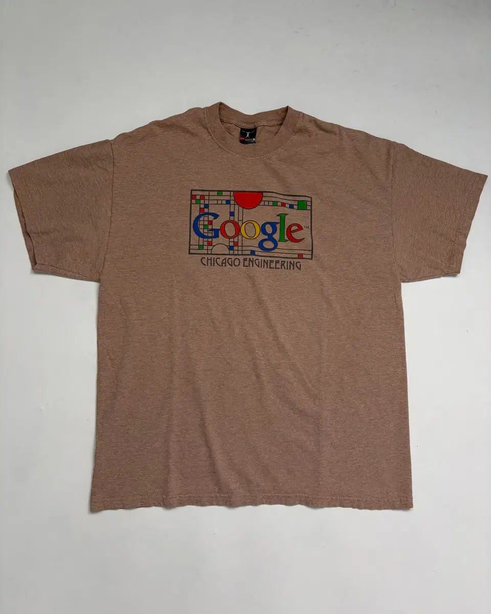 00年代 Google Tシャツ (ヘザーブラウン) 10,192円