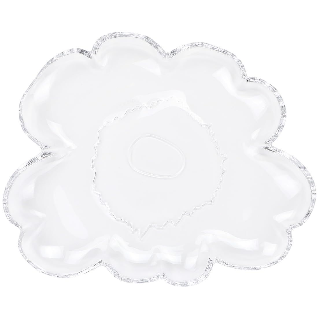 マリメッコ ウニッコ誕生60周年記念デザイン ウニッコ ガラス プレート 20cm （クリア）073294 100 Unikko Plate 食器 トレイ お皿 小皿 花 フラワー 透明 北欧 プレゼント [並行輸入品]i 7,215円