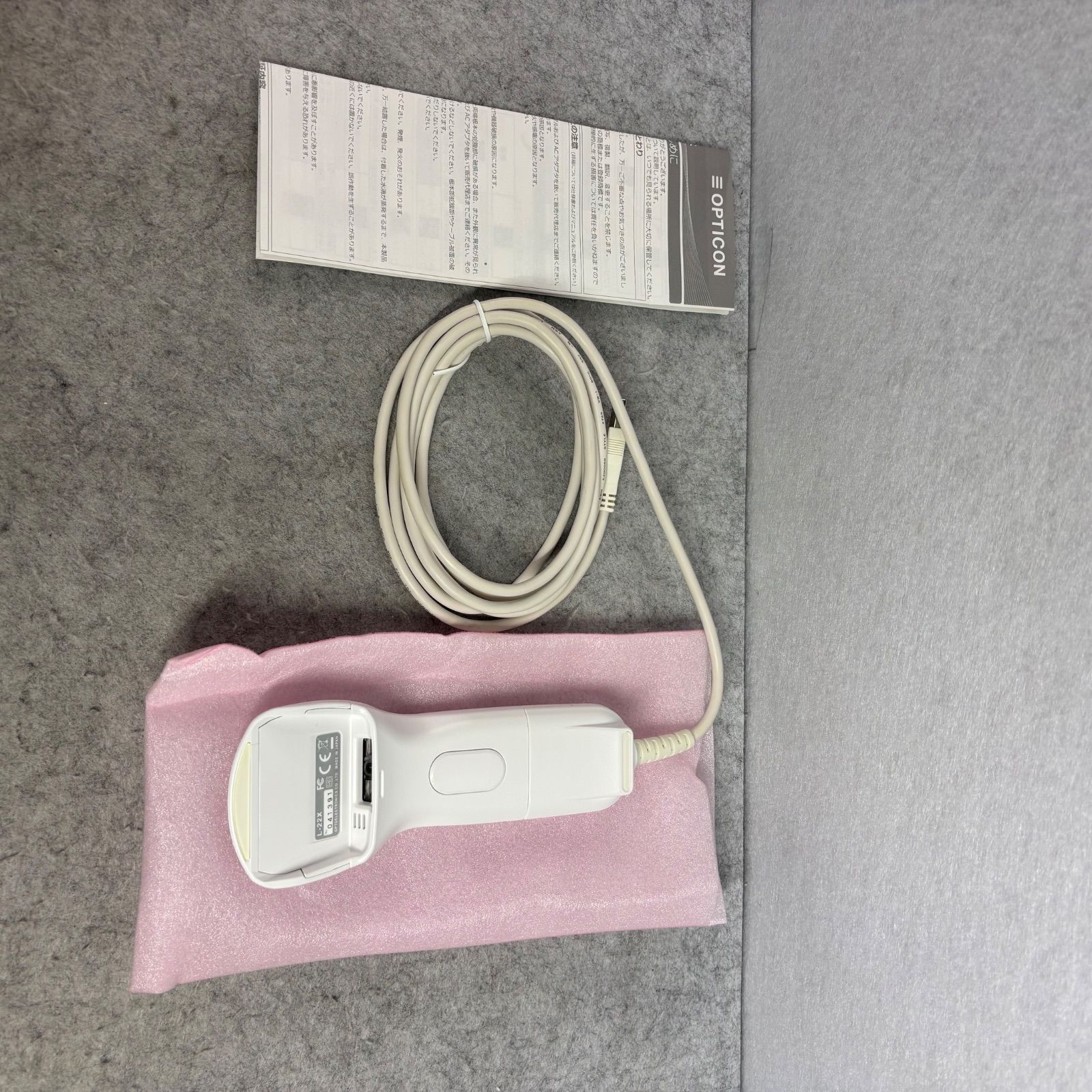 【中古】 オプトエレクトロニクス 1次元/2次元コード対応ハンディスキャナー L-22X-V-WHT-USB (USB接続) オプトエレクトロニクス 1次元/2次元コード対応ハンディスキャナー L