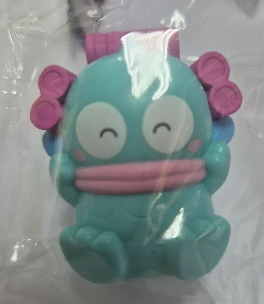 Rollo de pelo Sanrio gacha (Hangyodon)