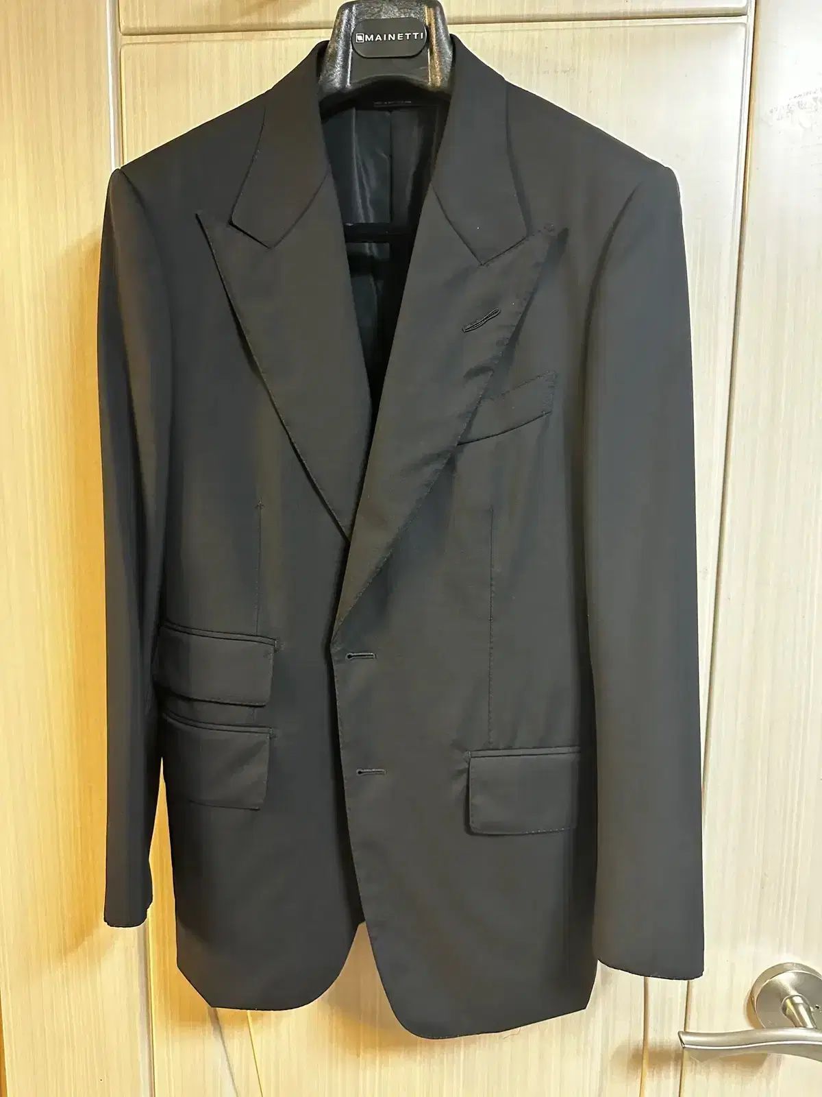 TOM FORD トムフォード シェル ジャケット ブラック サイズ 46R