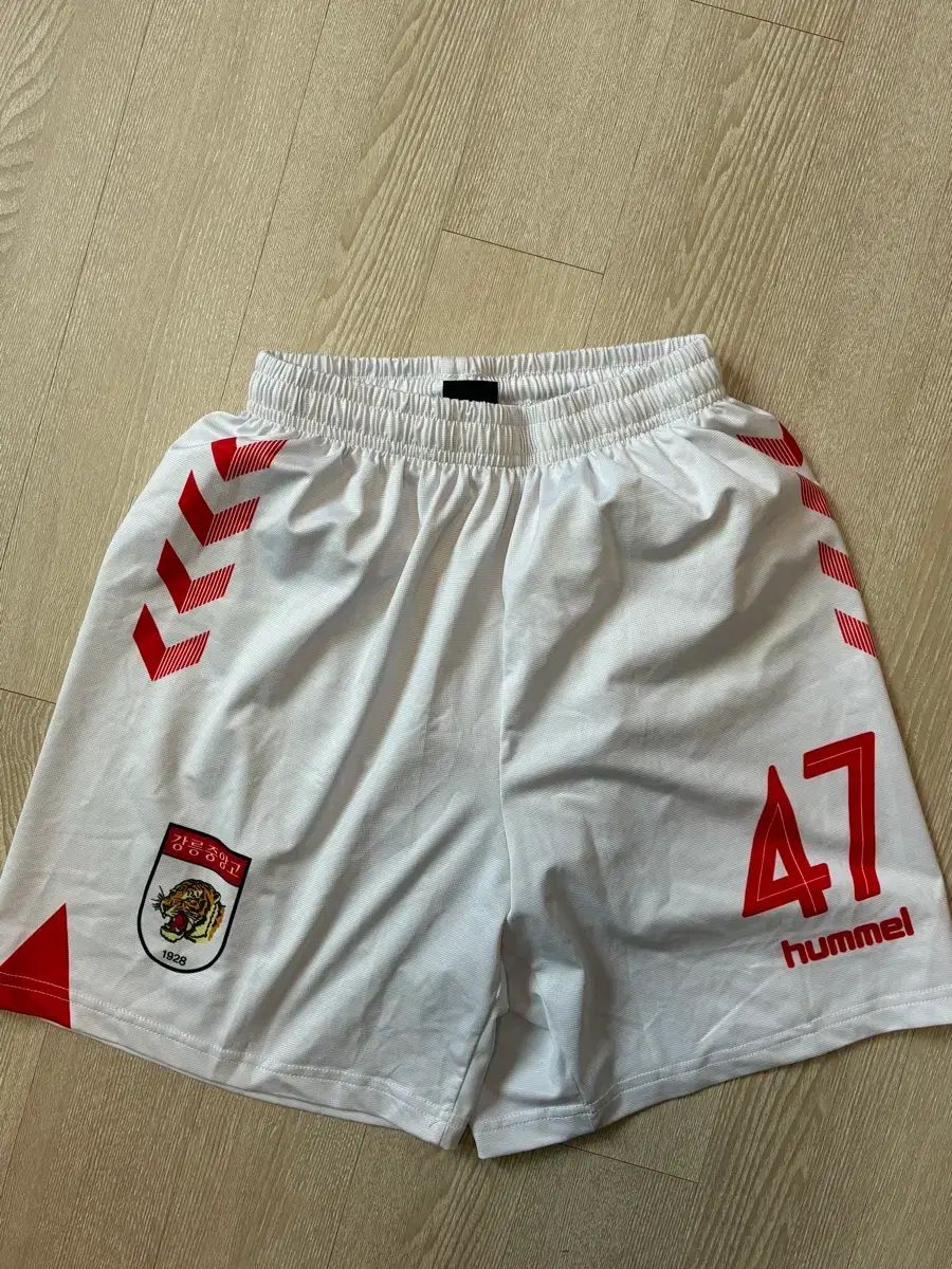 강릉中央高サッカー部 選手用支給品 ハーフパンツ