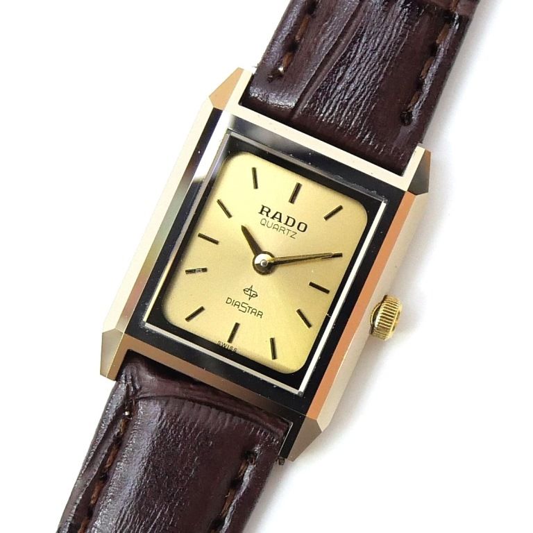 美品　RADO ラドー ダイアスター　レディース　クオーツ 　純正ブレス ラドー RADO レディースウォッチ 腕時計 ダイヤスター ダイアスター