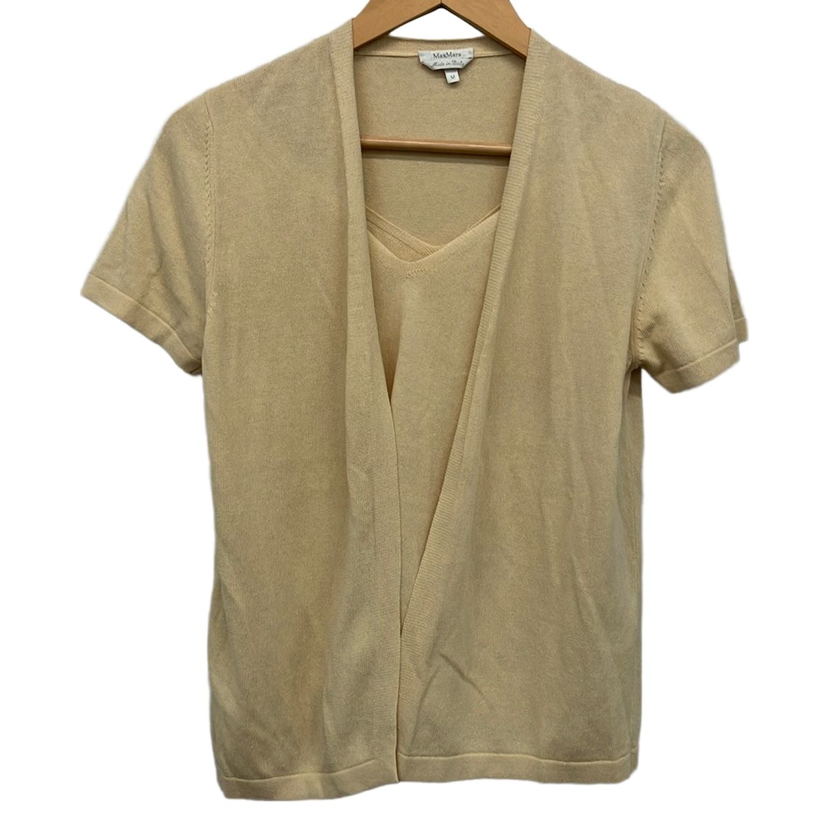 Max Mara(マックスマーラ) アンサンブル サイズM レディース美品 - ベージュ