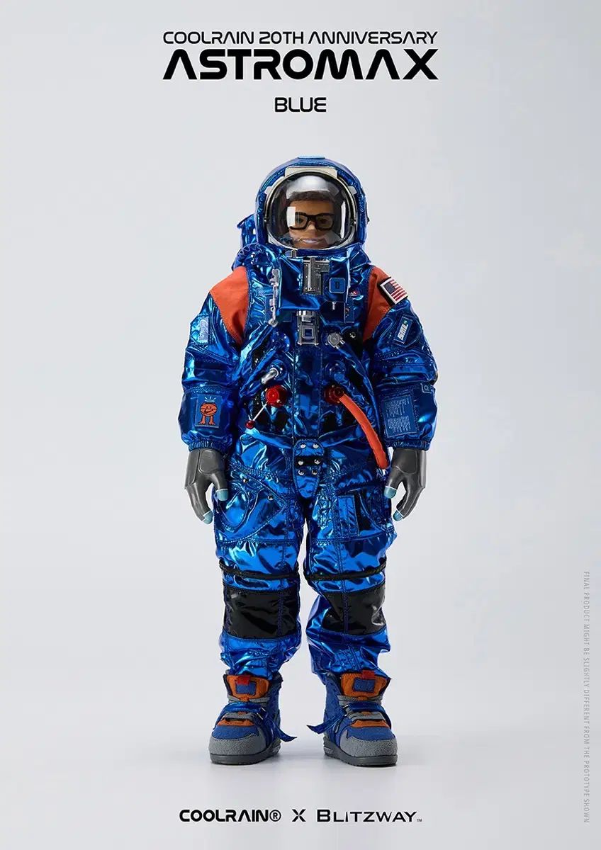 未開封 ブリッツウェイ クールレイン X ブリッツウェイ 1/6スケール ASTRO MAX アクションフィギュア ブルー BW-BO-70104