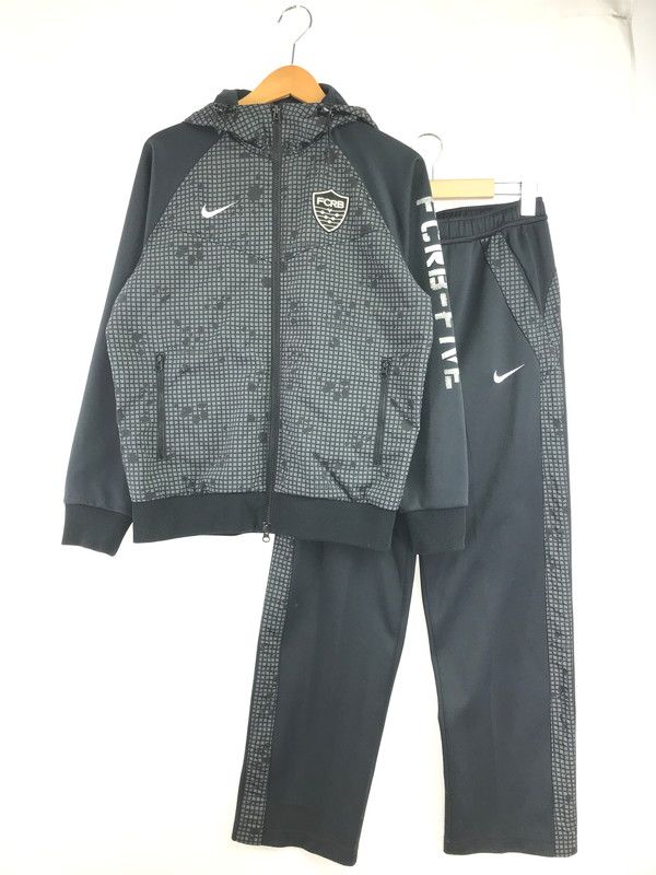 【中古品】 F.C.R.B エフシーアールビー × NIKE ナイキ コラボ TRACK SET UP BLACK トラック セットアップ 【142-260729-rt-32-tagh】 16,500円