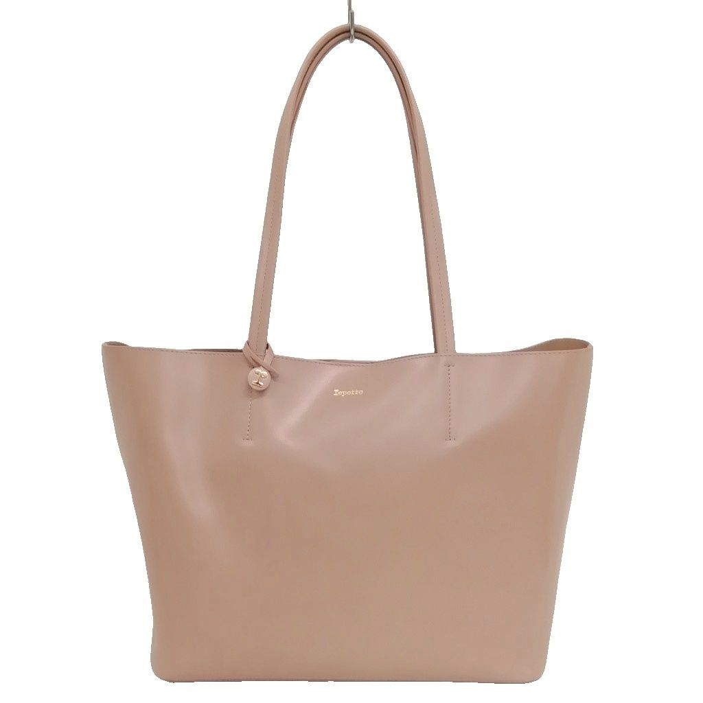 レペット Repetto Quadrille Shopping Bag カドリュー レザー トートバッグ ピンク系 13,943円