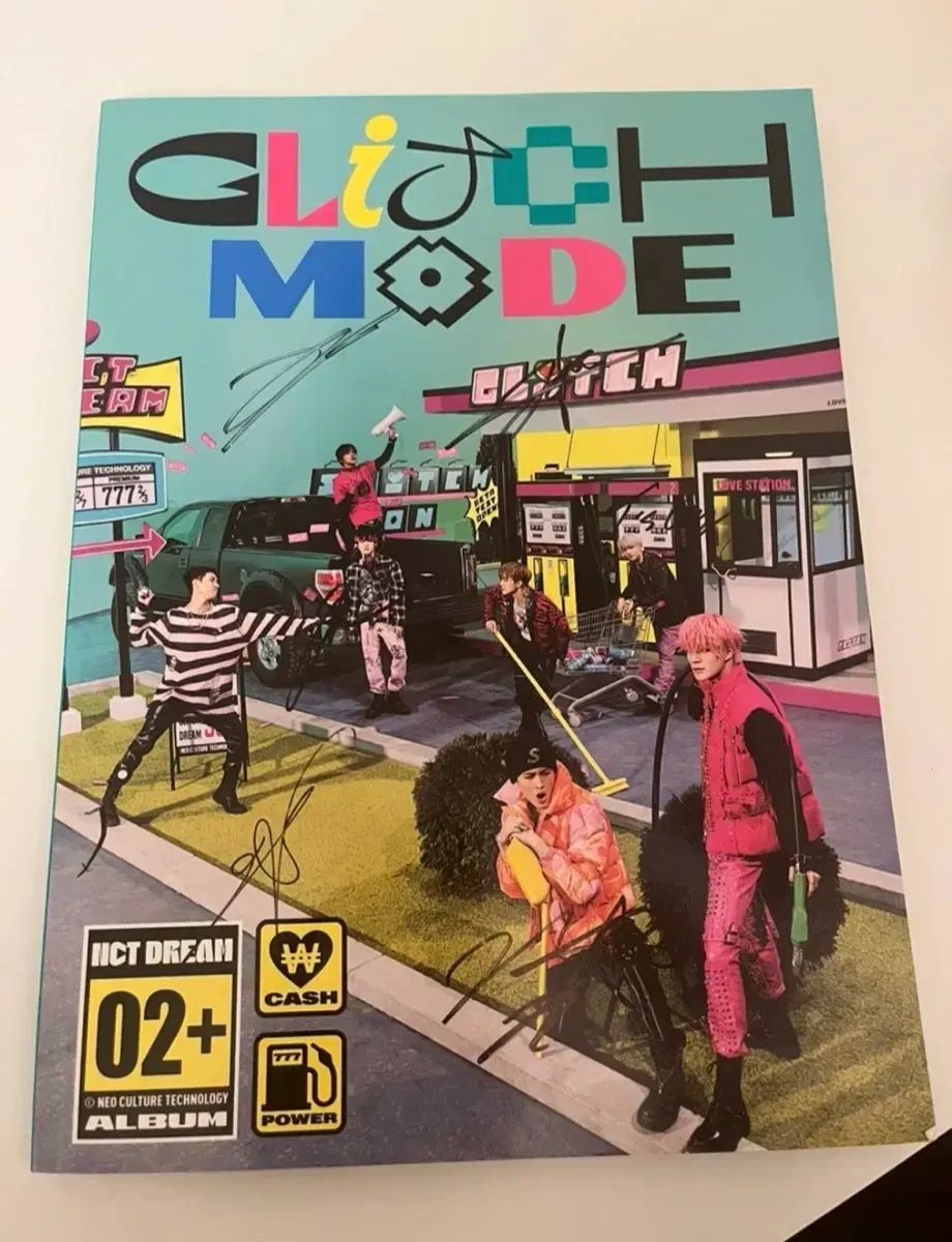 NCT DREAM Glitch Mode サイン入り アルバム