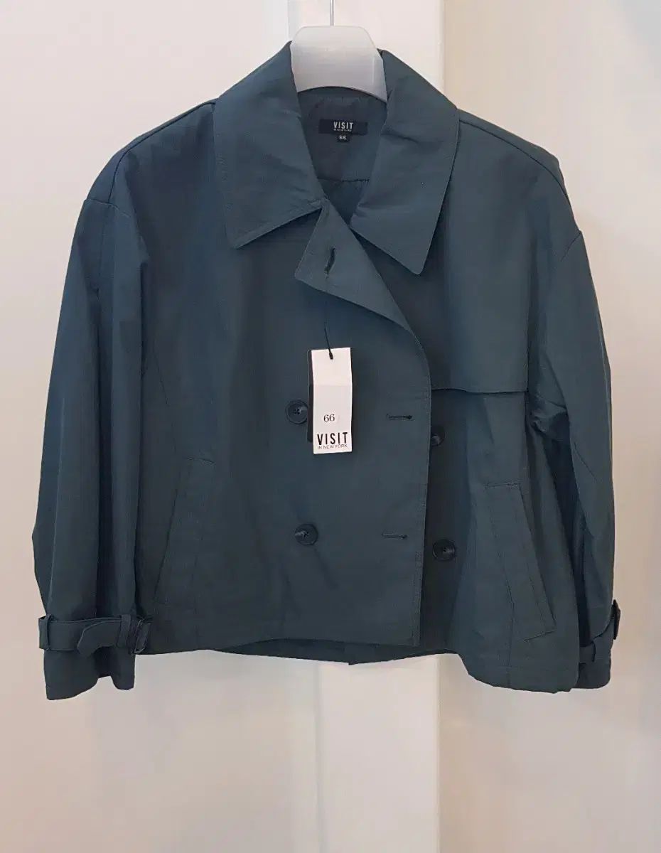 VISITINNEWYORK トレンチショートジャケット サイズ90 Lサイズ タグ付き新品