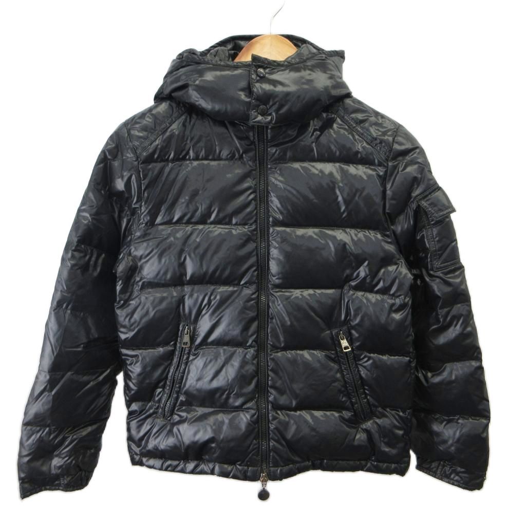 モンクレール MONCLER MAYA マヤ ダウンジャケット フーディー アウター 黒 ブラック 長袖 /PP ■GY19