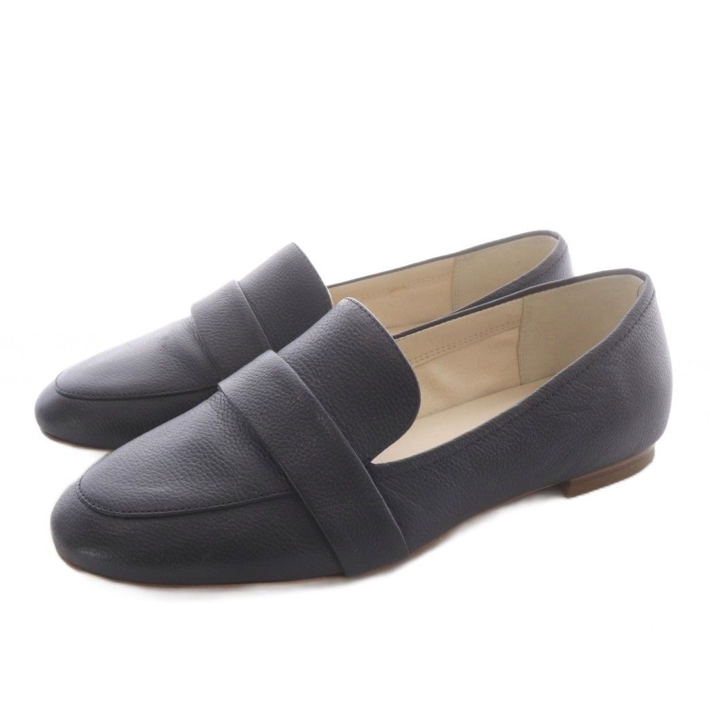 コールハーン COLE HAAN パンプス レザー ローファー 5B 黒 ブラック