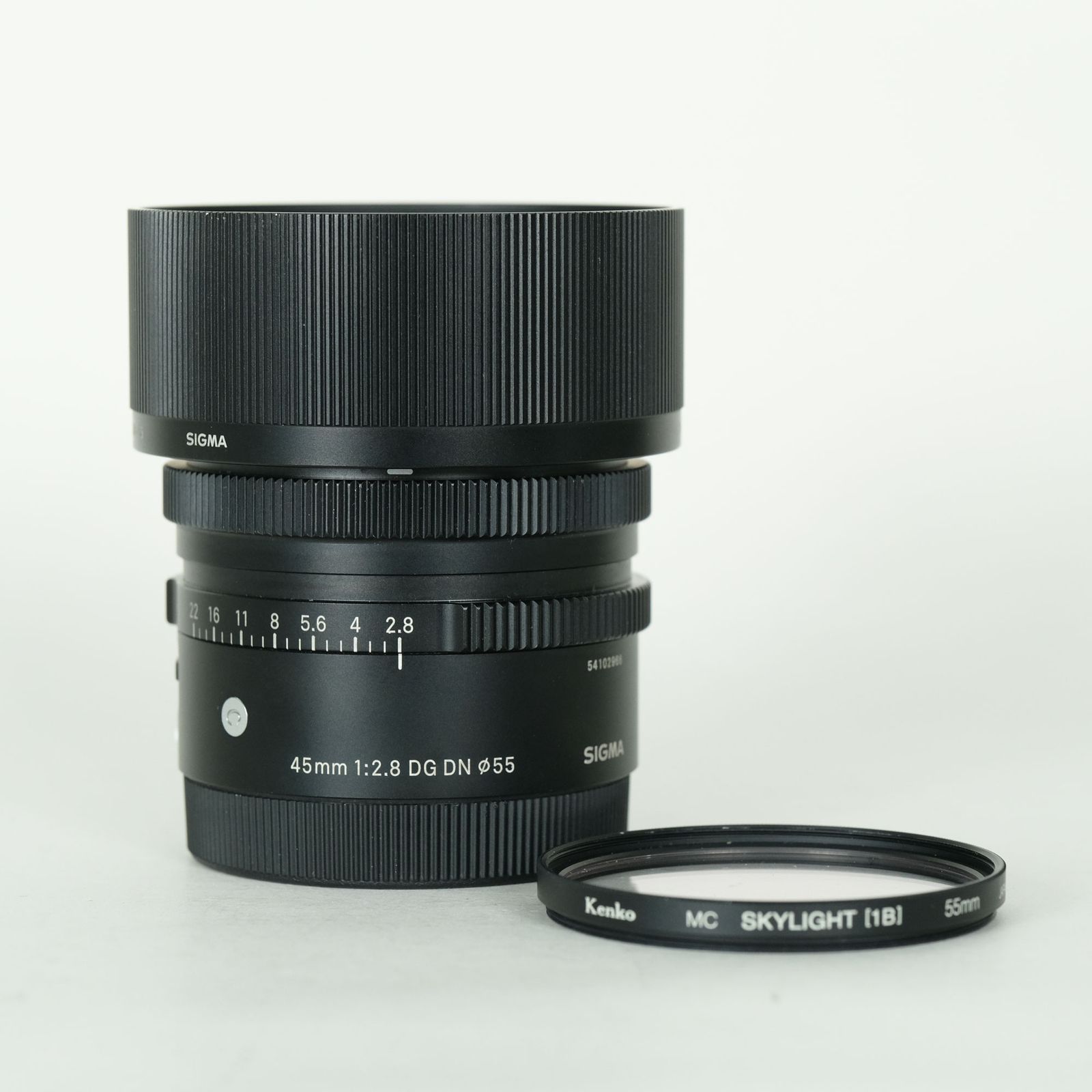 [美品 | フィルター付] SIGMA 45mm F2.8 DG DN｜Contemporary [ソニーE用] | SONY Eマウント 27,300円