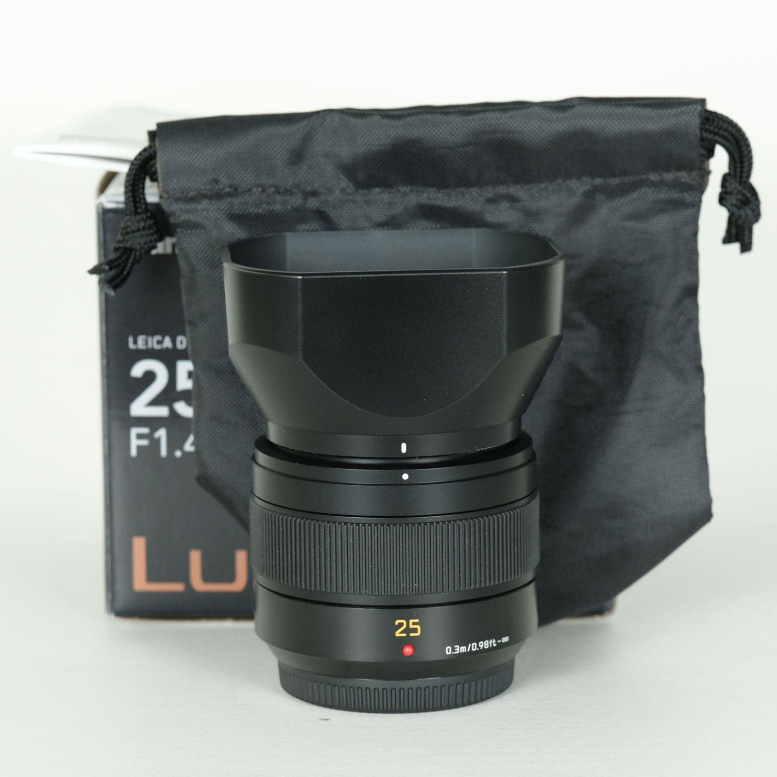 [美品] Panasonic LEICA DG SUMMILUX 25mm/F1.4 II ASPH. | マイクロフォーサーズマウント