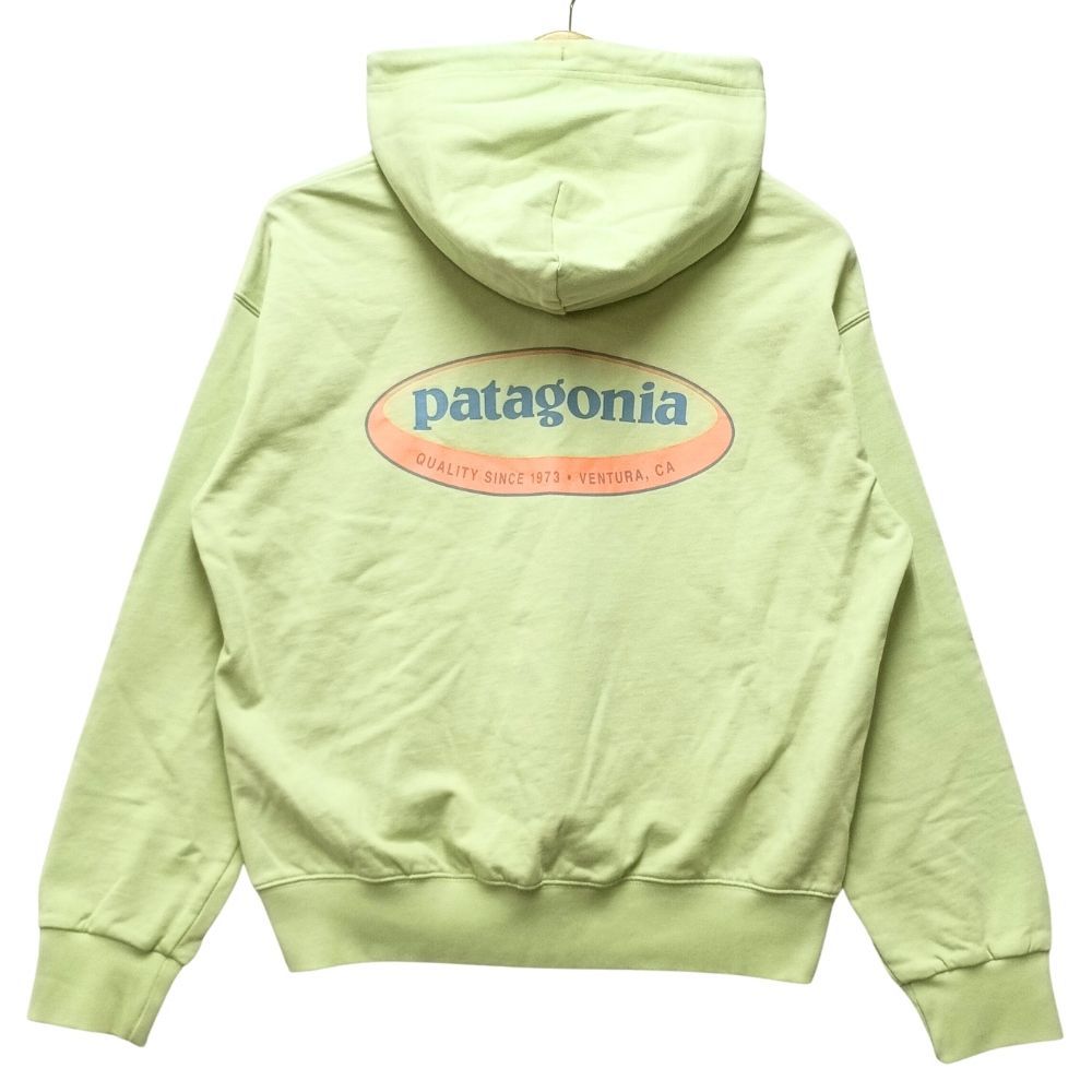 PATAGONIA パタゴニア 39726 95 OVAL LOGO DAILY HOODY オーバル ロゴ デイリー フーディー パーカー ライケングリーン S 正規品 / 55615