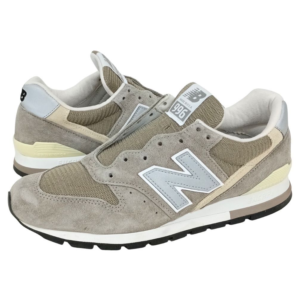 NEW BALANCE ニューバランス U996 GR USA製 スニーカー グレー サイズUS9.5=27.5cm 正規品 / 55745 11,850円
