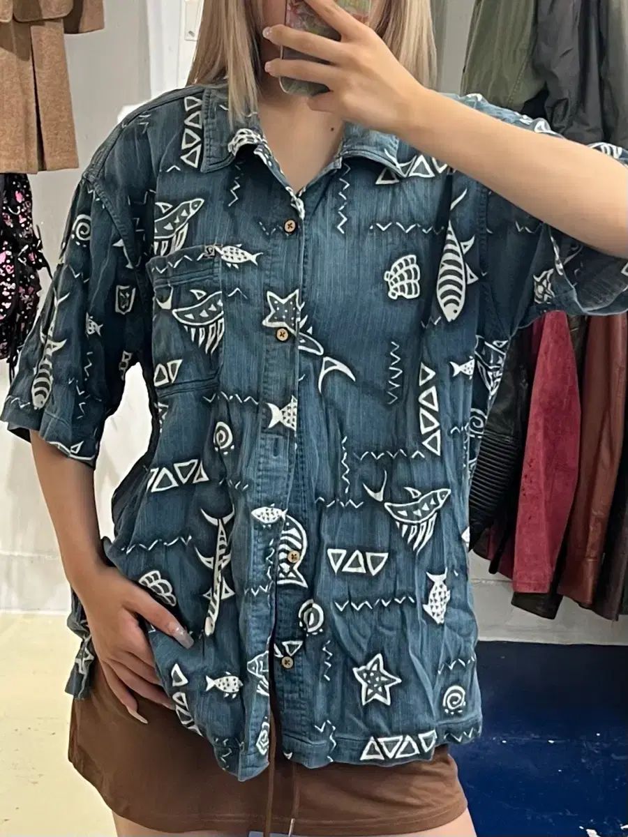 Just jeans ハワイアン シャツ