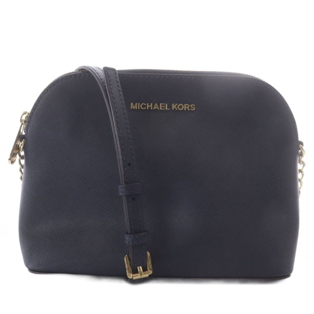 マイケルコース MICHAEL KORS ショルダーバッグ ワンショルダー サファイアーノレザー ロゴ ネイビー 32H4GCPC7L /YO20 ■G