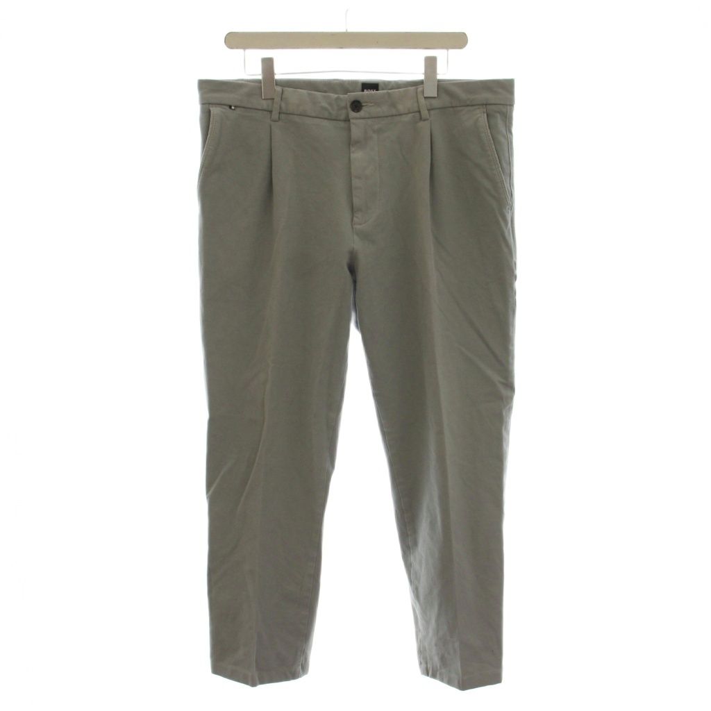 ヒューゴボス HUGO BOSS パンツ スラックス FR 52 グレー プリーツ 無地 /LP ■GY06 10,008円