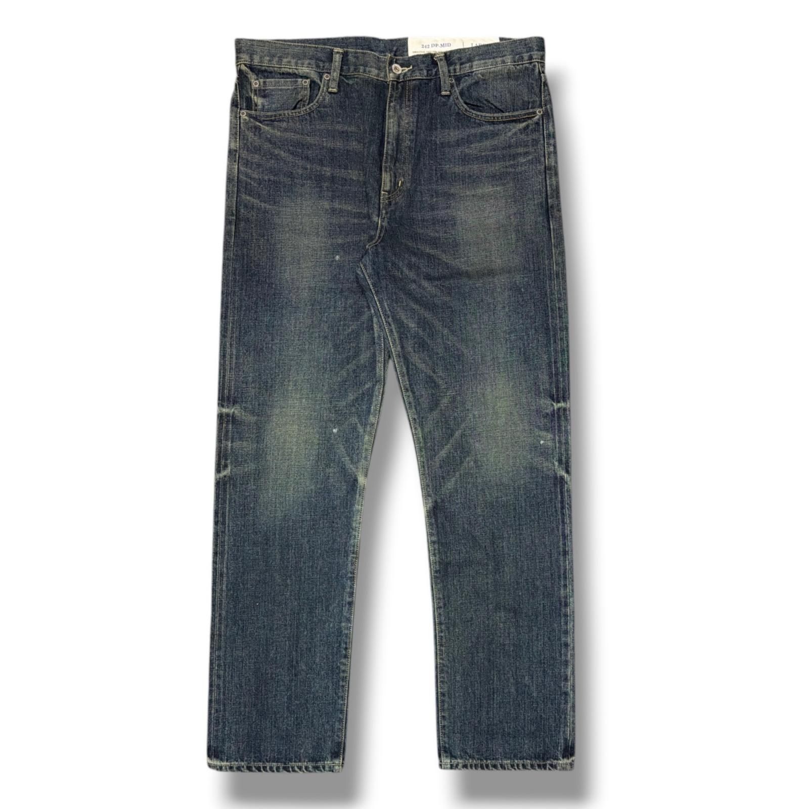 参考上代34100円 NEIGHBORHOOD 24AW WASHED DENIM DP MID PANTS 