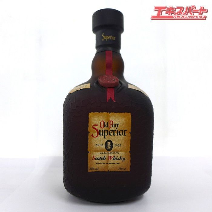 未開栓 オールドパー Superior 750ml 箱付 - メルカリ