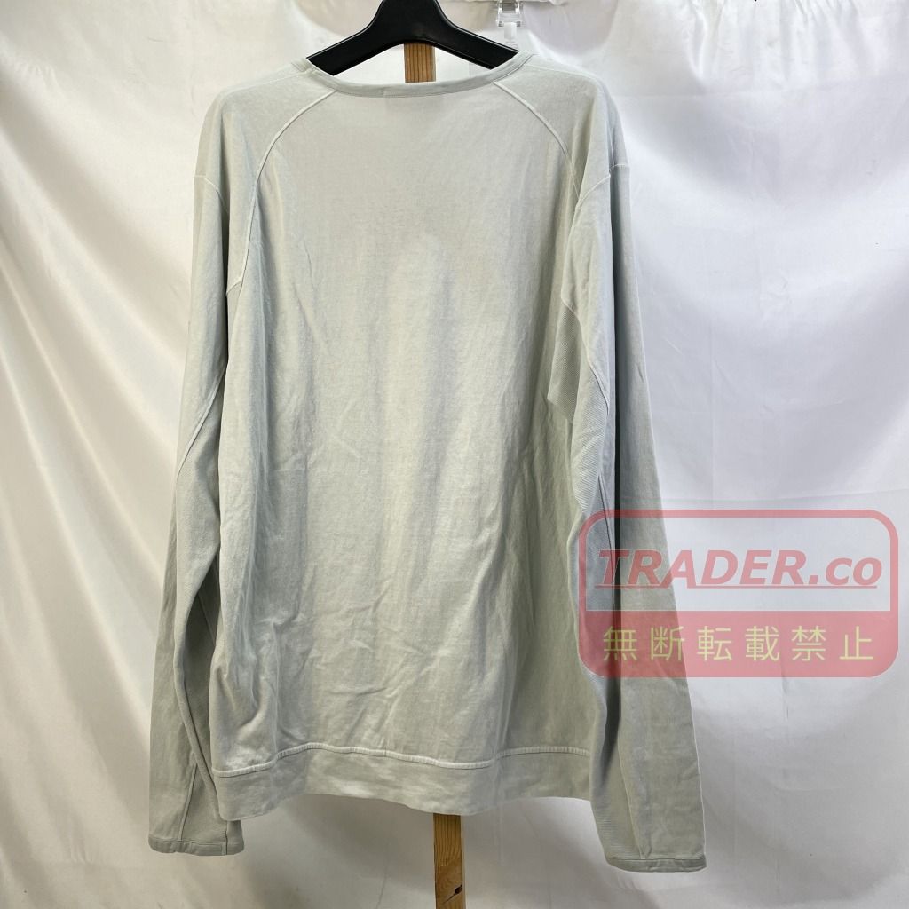 STONE  長袖 Tシャツ 01w-7084 ストーンアイランド STONE ISLAND ロンT ライトグレー サイズ